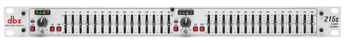 Image of dbx 215s 2 x 15 Bånd Grafisk Equalizer