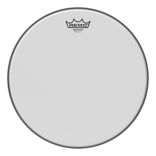 Image of "Remo Trommeskind 12"" Ambassador Smooth White - Remo "