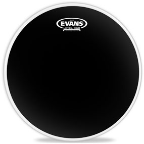 Image of "Evans trommeskind 12"" Onyx Coated Black"