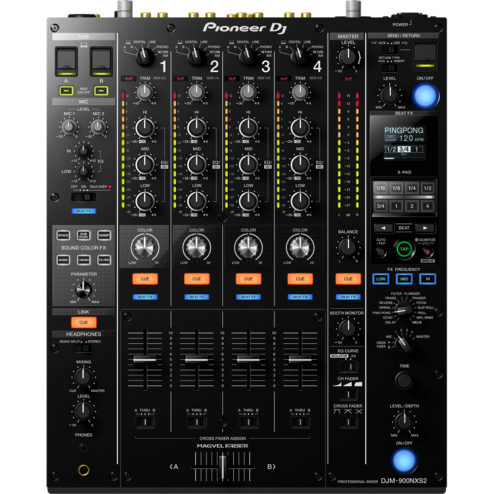  Pioneer DJM 900 NXS2 DJ Mixer Nr K b Med Fri Fragt