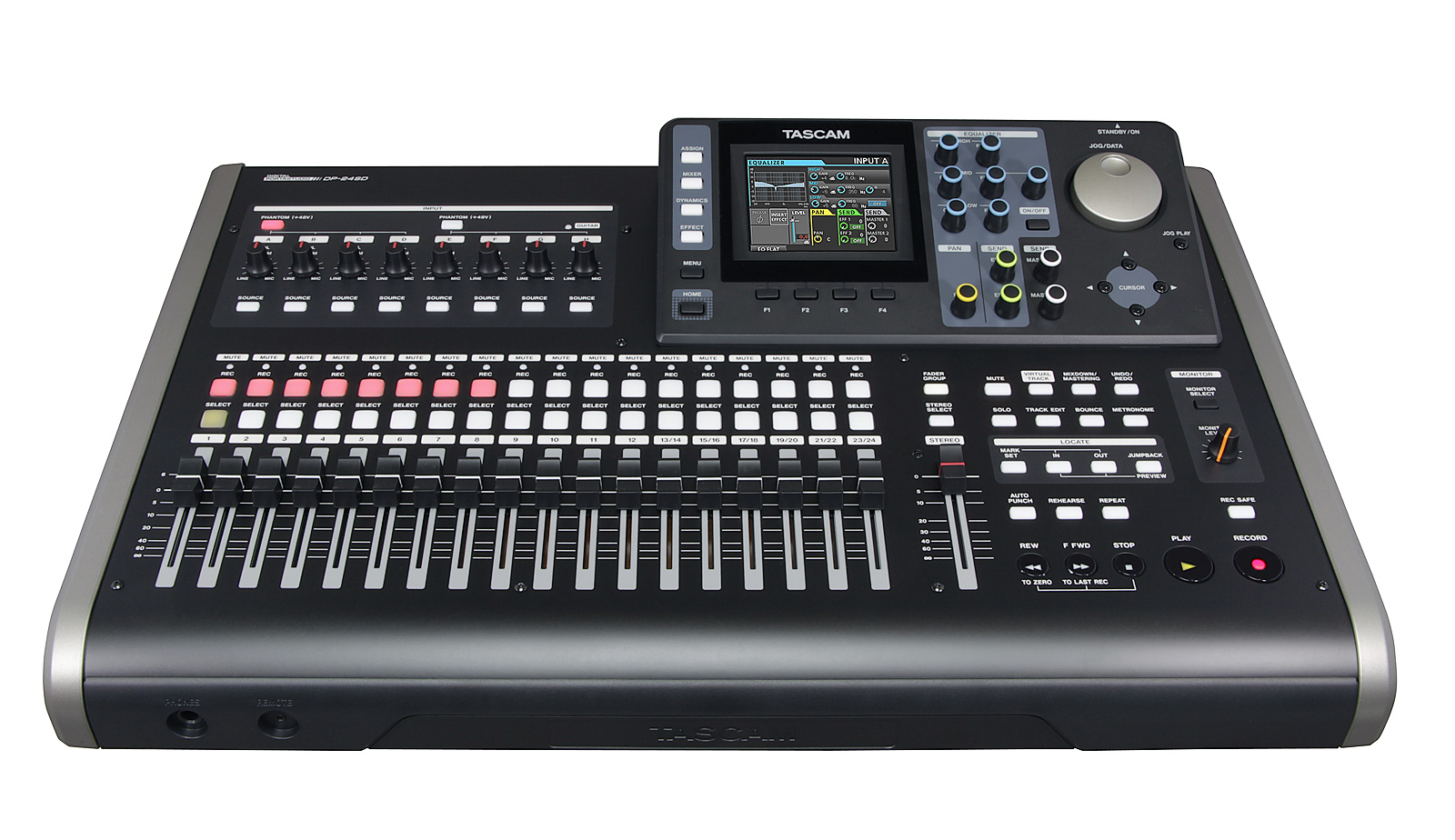 Kjøp Tascam DP-24SD digital 24 track recorder → NOK 2704,- med ...