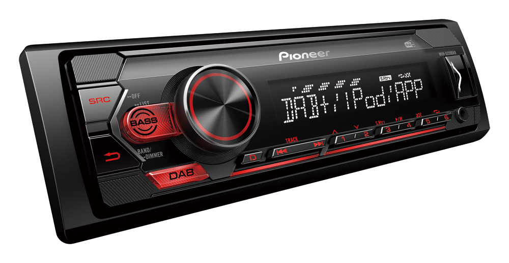 Pioneer MVHS220DAB med DAB+ radio Bilstereo DAB+