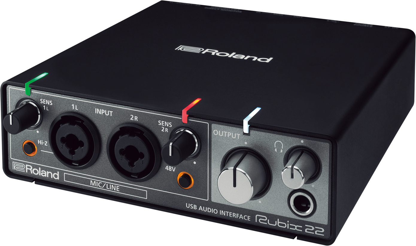 Roland Rubix22 - Lydkort & Interfaces - DrumCity.dk